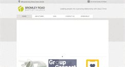 Desktop Screenshot of bromleyroadbaptist.org